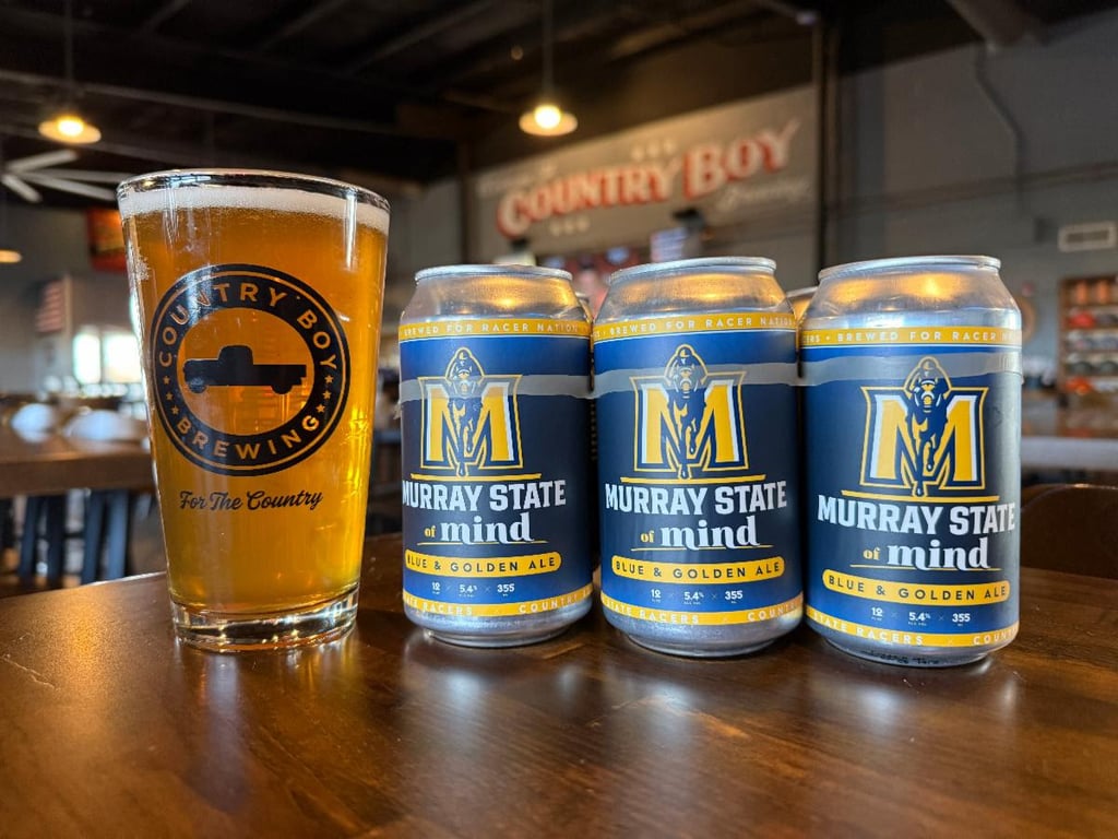Murray State Athletics Partners with Country Boy Brewing to Create ‘Murray State of Mind’ for Racer Nation