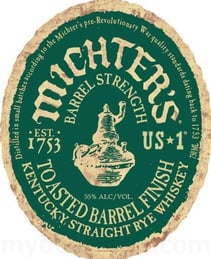 Michter’s Barrel Strength Toasted Barrel Finish Kentucky Straight Rye Whiskey