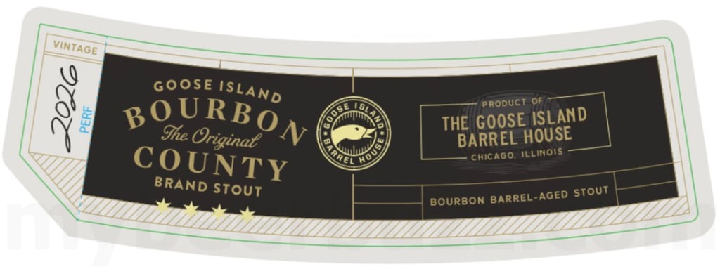 Goose Island 2026 Bourbon County Brand Stout Original 10-oz Bottles: Your First Peek