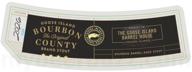 Goose Island 2026 Bourbon County Brand Stout Original 10-oz Bottles: Your First Peek
