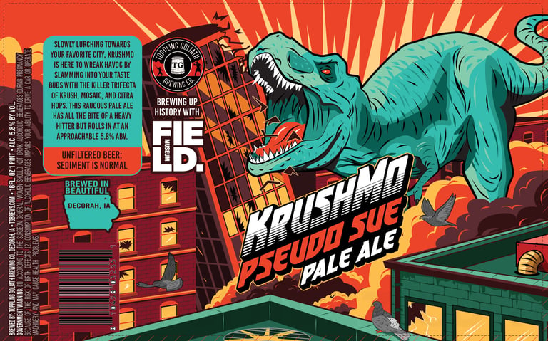2026 Toppling Goliath KrushMo Pseudo Sue 16-oz Cans