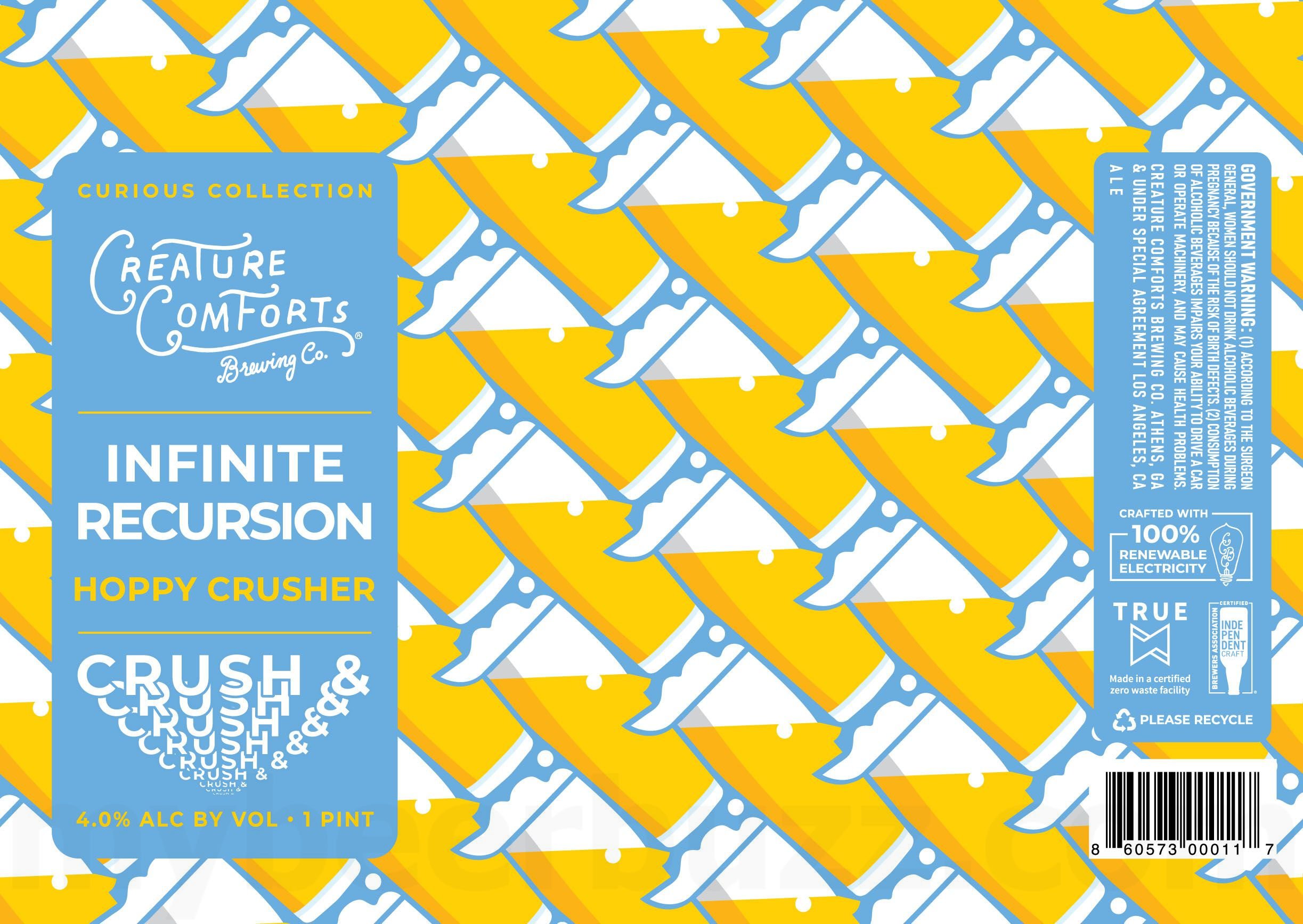 2026 Creature Comforts Infinite Recursion 16-oz Cans