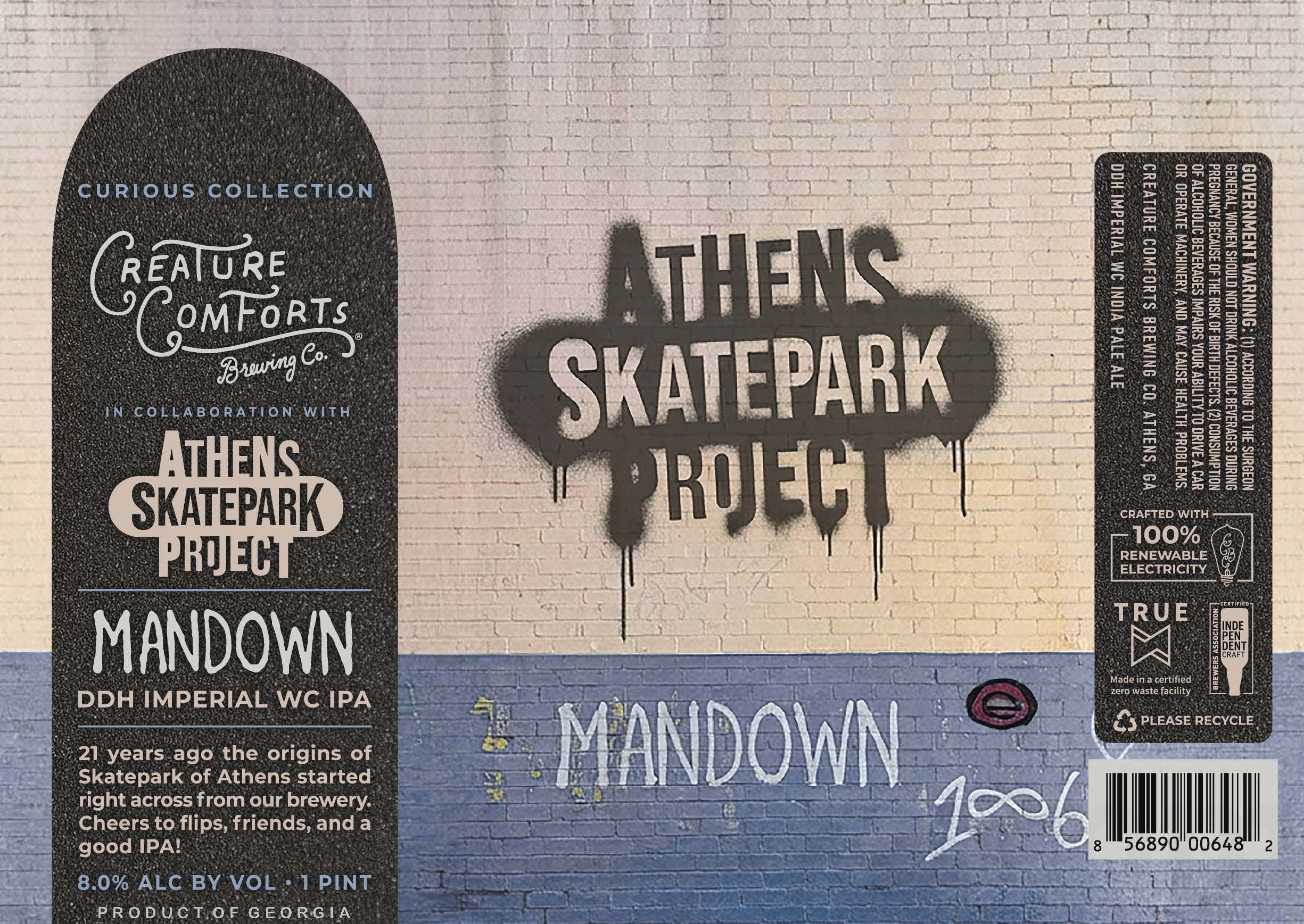 2026 Creature Comforts Mandown 16-oz Cans