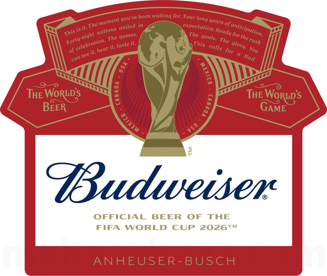 2026 Budweiser FIFA World Cup 12-oz Bottles