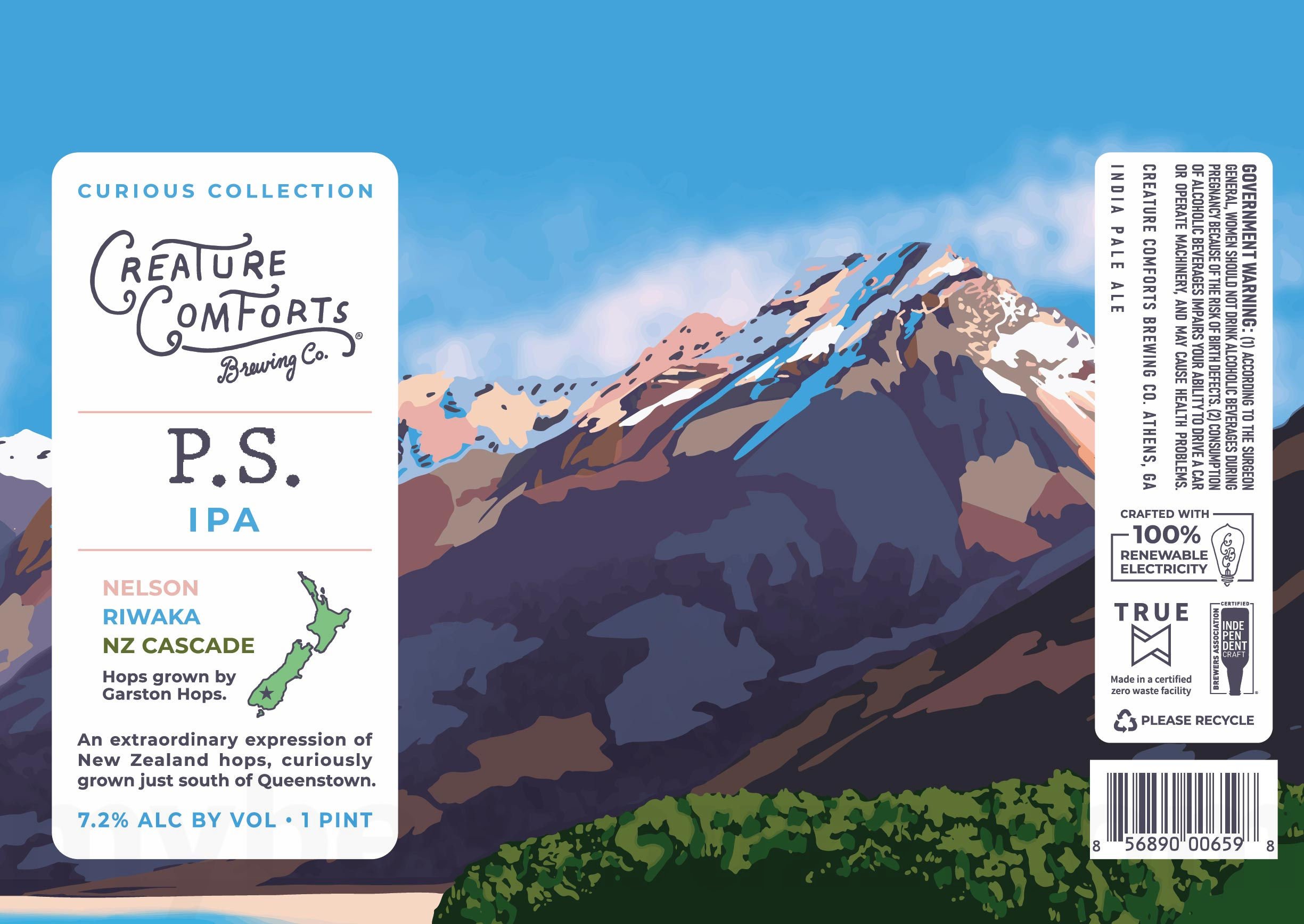 2026 Creature Comforts P.S. IPA 16-oz Cans