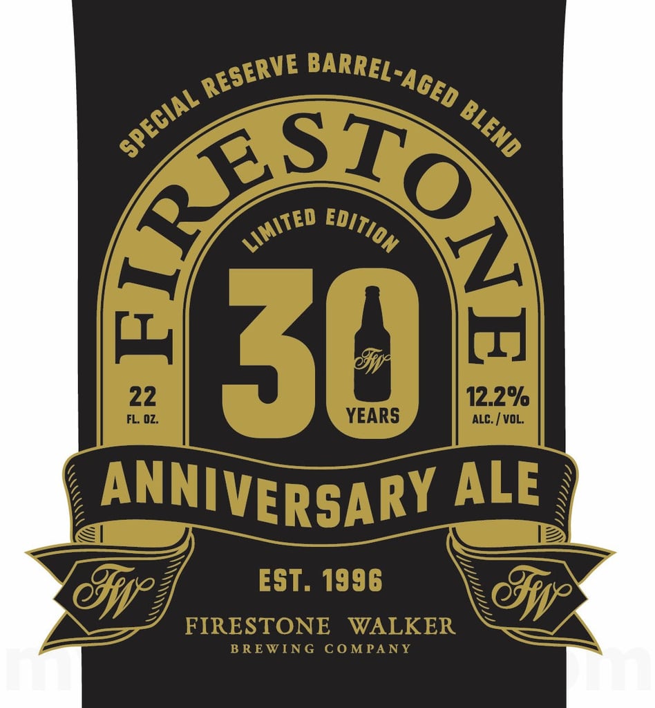 Firestone Walker Reveals 30th Anniversary Ale