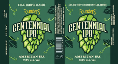 Founders Updating Centennial American IPA