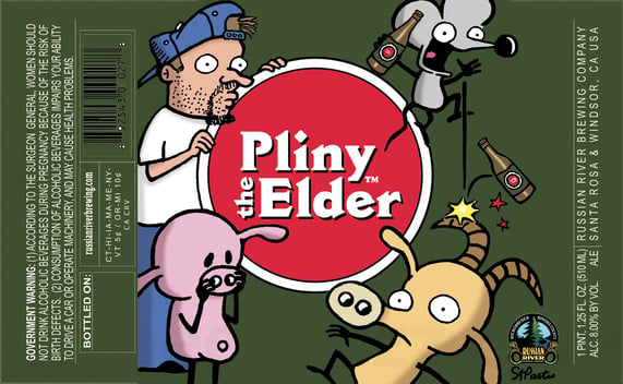 Russian River Pliny The Elder StPasto 510ml Bottles