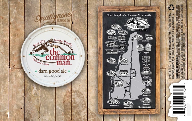 2026 Smuttynose The COmmon Man 16-oz Cans