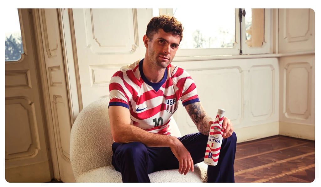 Michelob ULTRA and Christian Pulisic Kick Off the Road to FIFA World Cup 2026™ with U.S. Soccer Jersey Pack