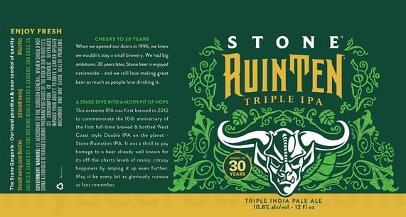 2026 Stone RuinTen 12-oz Cansa