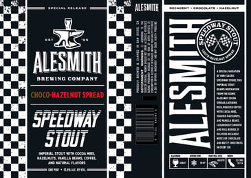 AleSmith Brewing Adding Choco-Hazelnut Spread Speedway Stout