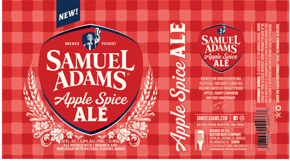 2026 Samuel Adams Apple SPice Ale 12-oz Cans