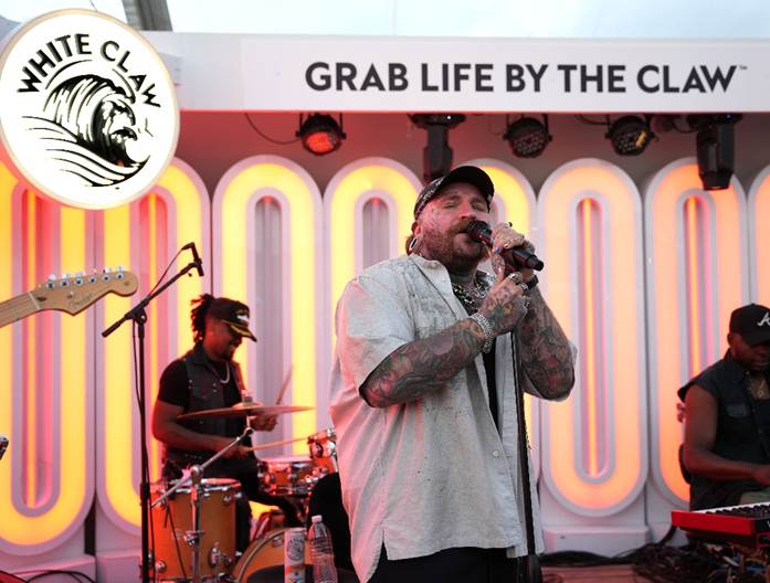 White Claw® and Teddy Swims Partner to Bring Friends Together Year-Round 8 Two-time GRAMMY®-nominated artist Teddy Swims performs at The Surf Lodge as part of White Claw® Sessions over Labor Day Weekend in the Hamptons. Credit: White Claw