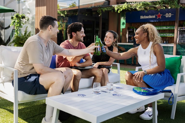 Serena WilliamsNew Heineken 0.0 Global Ambassador