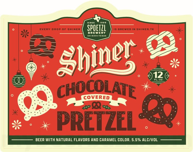 Shiner Chocolate Covered Pretzel 12-oz Bottles