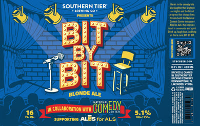 Southern Tier Teaming Up With National Comedy Center For Bit By Bit In Support of Ales For ALS