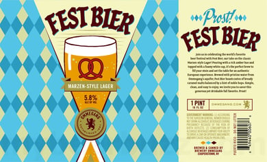 Brewery Ommegang Working On Fest Bier Cans