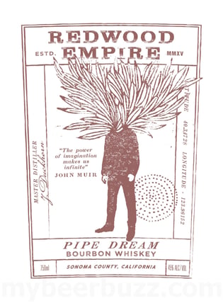 Redwood Empire Pipe Dream Bourbon Whiskey