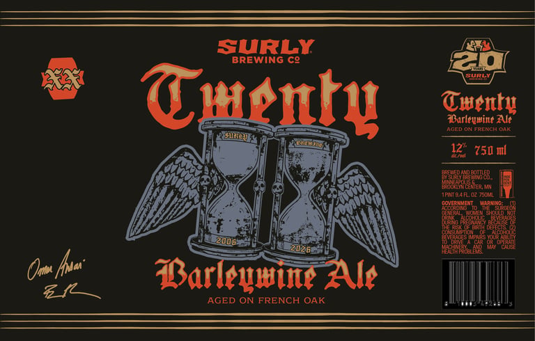 2026 Surly Brewing Twenty 750ml Bottles