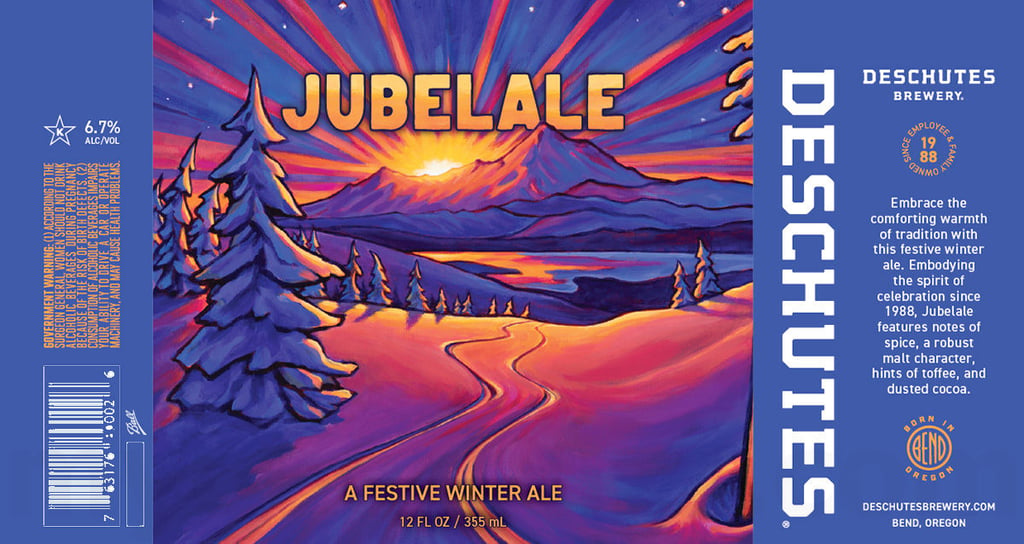 Deschutes Introduces Jubelale 2026 Design