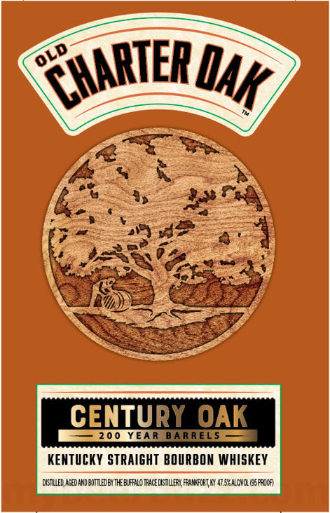 Buffalo Trace Old Charter Oak Century Oak 200 Year Barrels Kentucky Straight Bourbon Whiskey