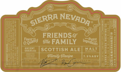 Sierra Nevada Brewing Co. Unveils New Scottish Ale in the Friends of the Family Series