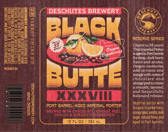 Deschutes Black Butte XXXVIII Returning To Reserve Series To Celebrate 38 Years