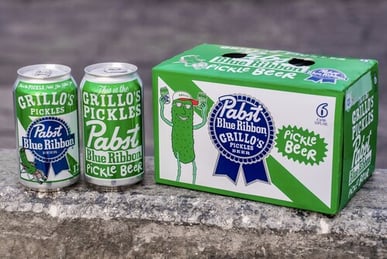 Pabst Blue Ribbon And Grillo’s Pickles Debut New Pickle Beer