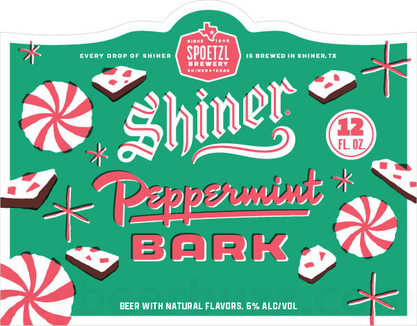 Shiner & Spoetzl Brewery Unwrap Peppermint Bark Holiday Beer for Winter 2026