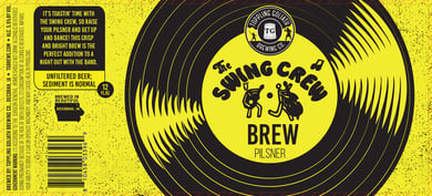 Toppling Goliath Adding The Swing Crew Brew Pilsner