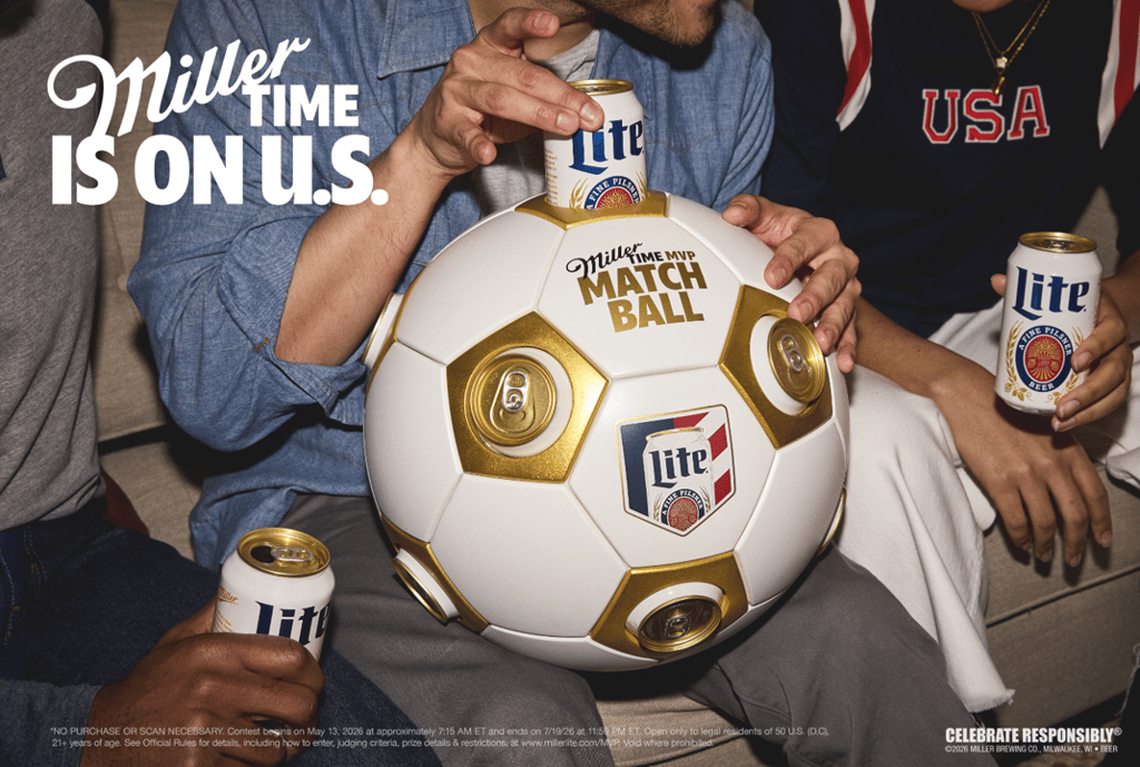 From the Pitch to the Backyard, Miller Time is on U.S. All Summer