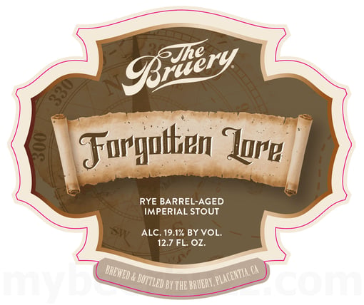 2026 The Bruery Forgotten Lore 12.7-oz Bottles