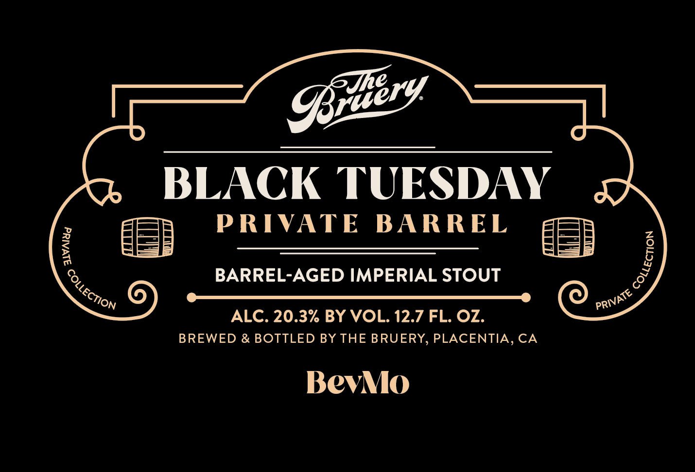 The Bruery Announces the Return of Black Tuesday Private Barrel 2026 Edition 14 2026 The Bruery Black Tuesday Private Reserve 12.7-oz Bottles