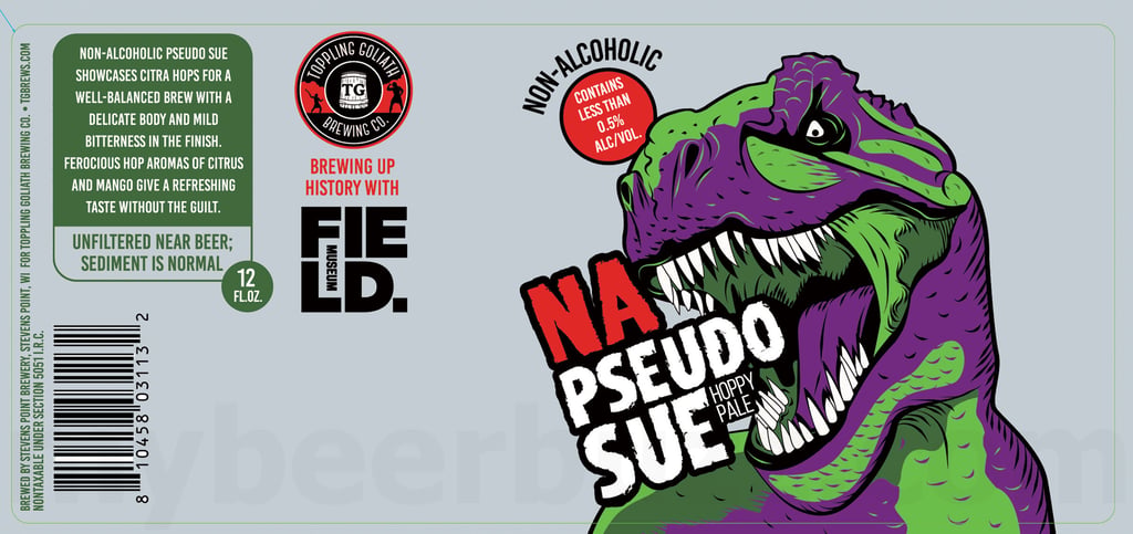 Toppling Goliath Adding NA Pseudo Sue Hoppy Pale