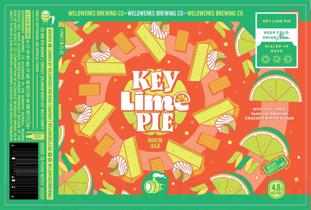 WeldWerks Working On Key Lime Pie Sour Ale