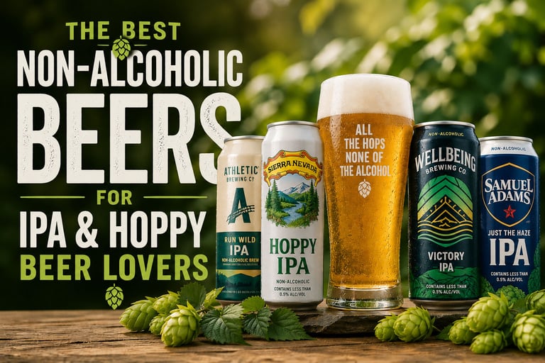 mybeerbuzz.com The Best Non-Alcoholic Beers For IPA & Hoppy Beer Lovers Logo