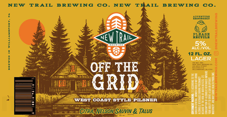 2026 New Trail Brewing Off The Grid 12-oz Cans