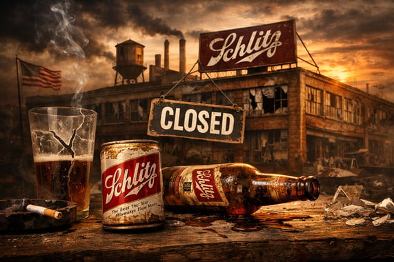 Pabst Brewing Ceases Production of Schlitz Beer After 177 Years - Timeline