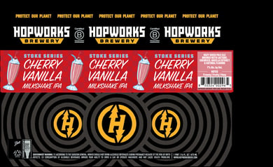 Hopworks Working On Cherry Vanilla Milkshake IPA