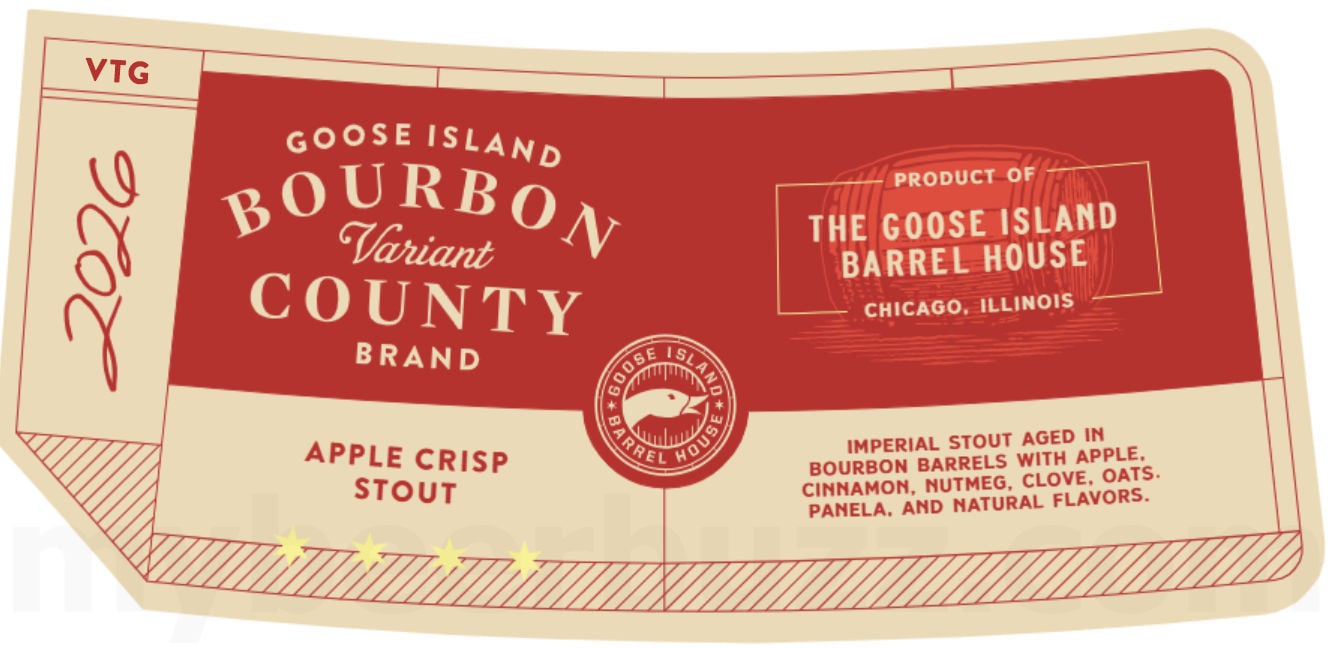 Goose Island 2026 Bourbon County Brand Stout Review: Six Beers Worth Celebrating 16 Goose Island Bourbon County Brand Stout Apple Crisp 16.9-oz Bottles