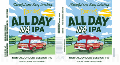Founders Brewing Expands the All Day Lineup with All Day NA IPA — A New Non‑Alcoholic Session IPA for 2026