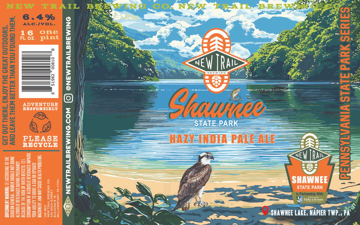 2026 New Trail Shawnee State Park 16-oz Cans