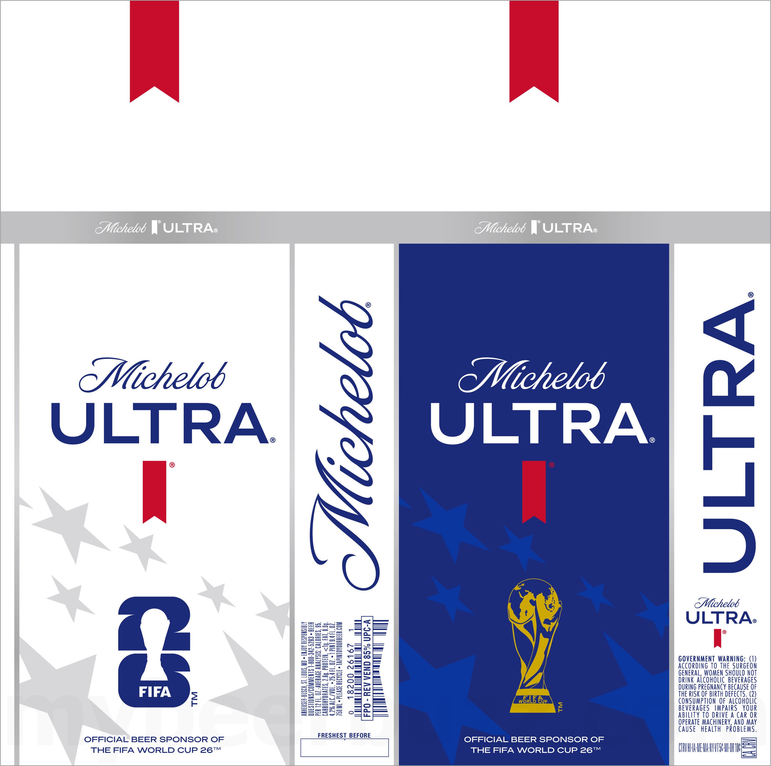 2026 Michelob Ultra 750ml Bottles