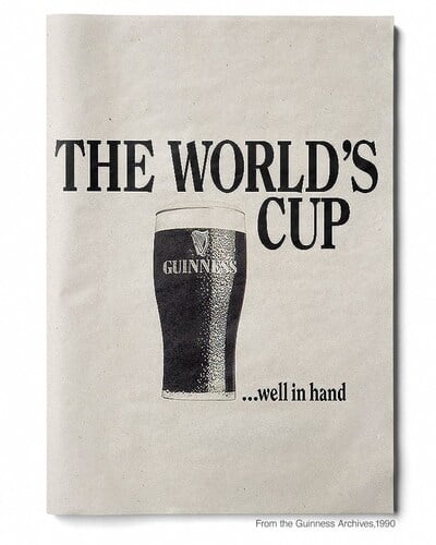 Raise A Guinness, "The World's Cup," To Soccer Fans Everywhere This Summer
