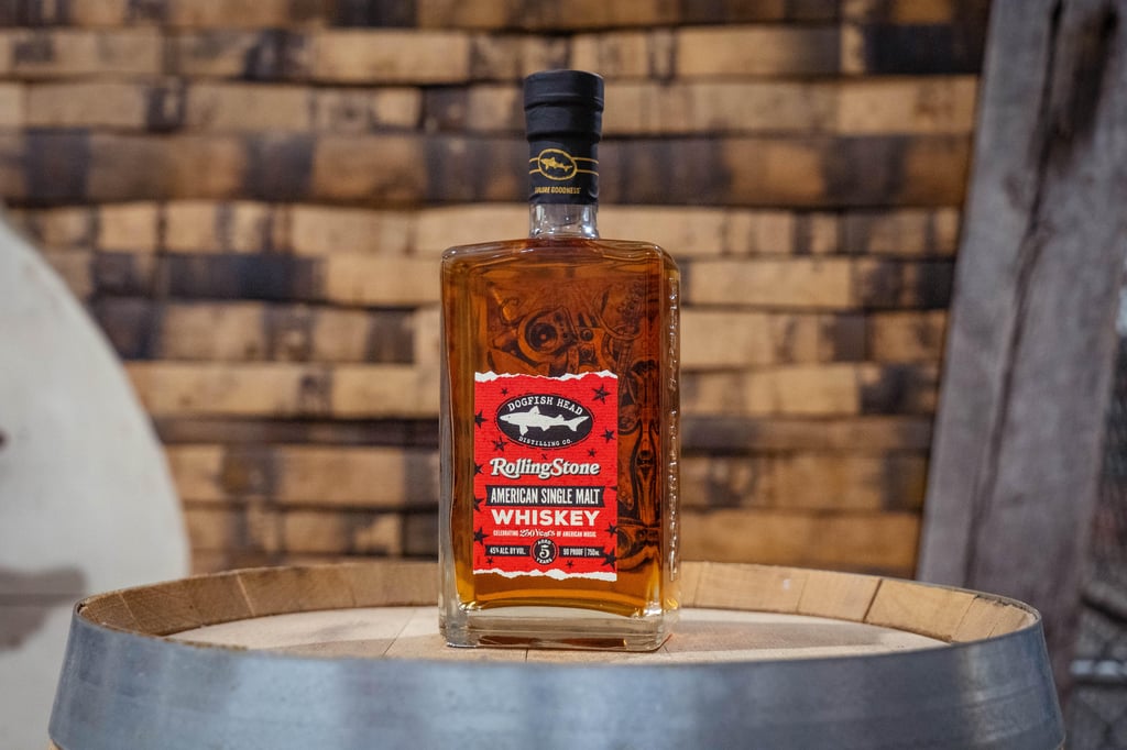 Dogfish Head & Rolling Stone Celebrate 250 Years of American Music with Exclusive Whiskey Collaboration