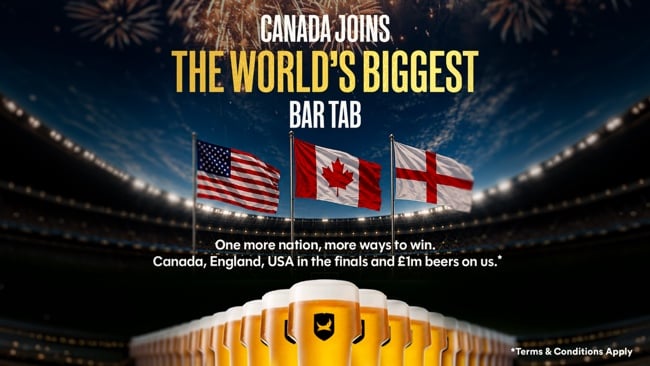 BrewDog and Tilray Beer Add Canada to The World's Biggest Bar Tab as Canada Advances to the Next Round