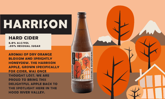 Double Mountain Brings a Historic American Cider Apple Back to the Spotlight with Harrison Cider 
