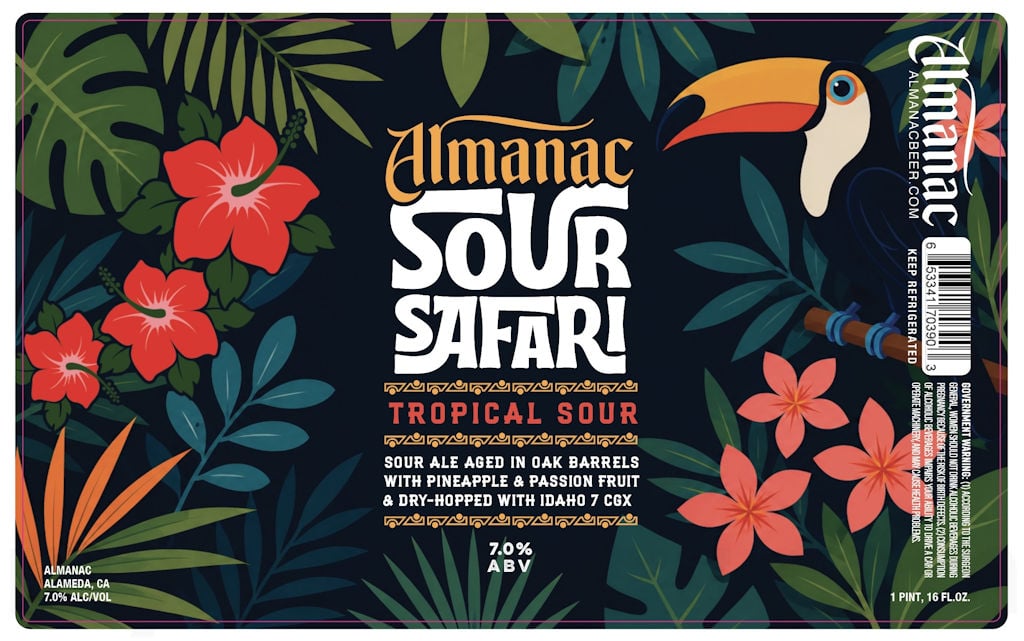 2026 Almanac Sour Safari 16-oz Cans