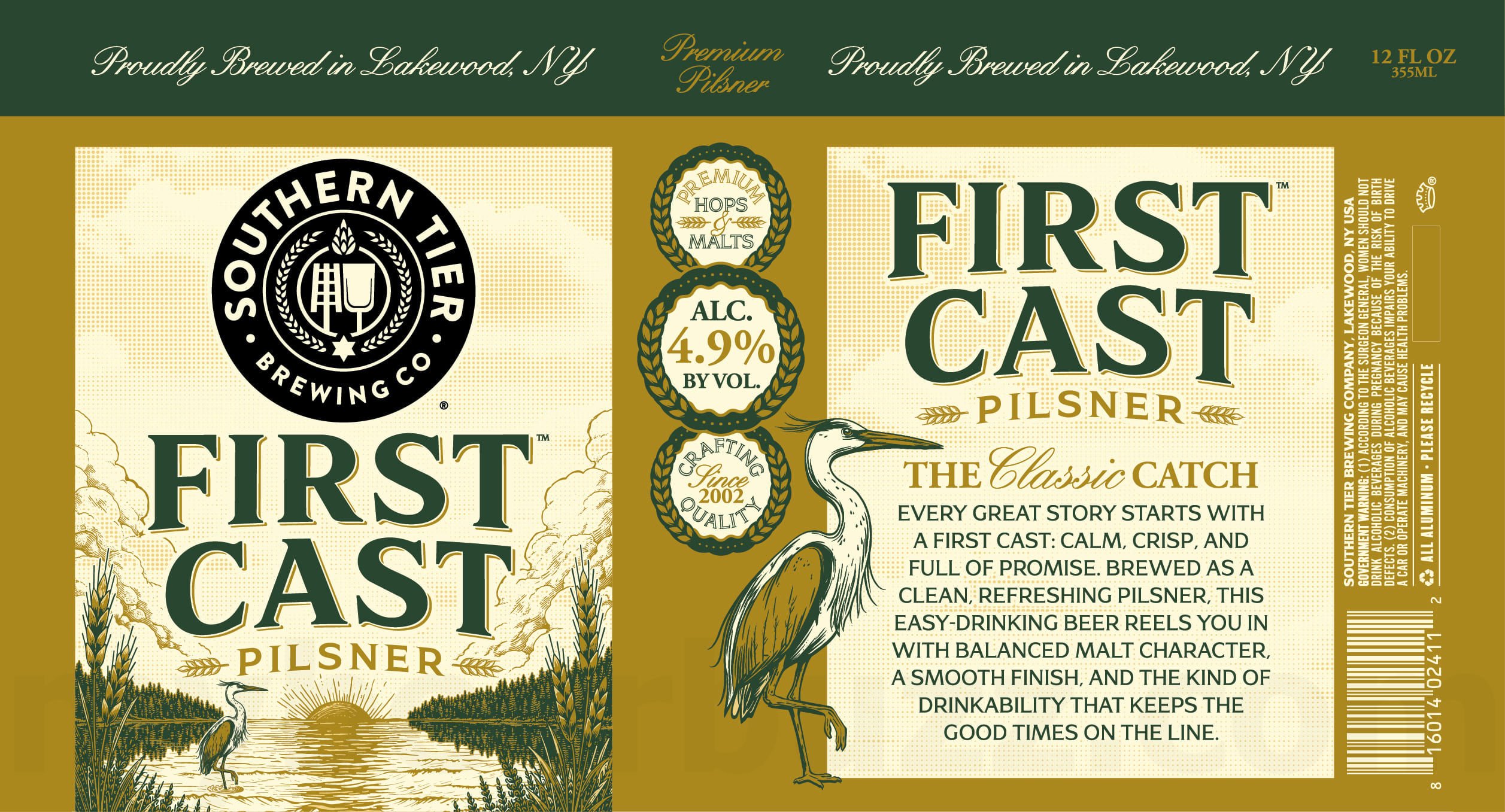 2026 Southern Tier First Cast Pilsner 12-oz Cans